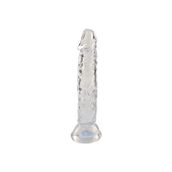 Zaga Oyun Şeffaf Silikon Gerçekçi Dildo 14cm