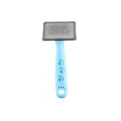 Zampa 14x6 cm Small Mavi Slikon Top Başlıklı Kedi ve Köpek Fırçası