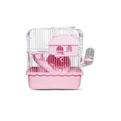 Zampa 23x17x33 cm Pembe Hamster Kafesi