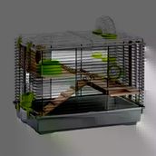 ZAMPA Zampa Plus Pino Natura Hamster Kafesi 45x27x34 cm