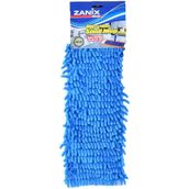 Zanix 40 cm Mikrofiber Islak Kuru Nemli Makarna Şönil Palet Tablet Mop Yedeği