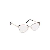 Zarex Milano Cat Eye Metal Kadın Gözlük Çerçevesi | İnce Çerçeve | Optik Cam Takılabilir