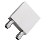 Zauss 40x40 mm 4x4 cm Alüminyum Sıvı Su Cpu Isıtma Soğutma Bloğu