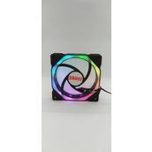 Zauss ZX-300 0.3A Sekizgen 3 Renk Hareketli Rgb Kasa Mining 12 cm Fanı