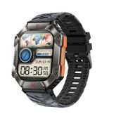 Zcwatch V0623 Outdoor Military Siyah Kamuflaj Akıllı Saat