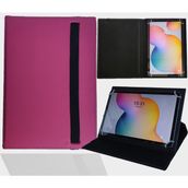 ZDN Case Apple iPad Pro 9.7" Tablet Uyumlu Standlı Üniversal Kapaklı Tablet Kılıfı - Pembe