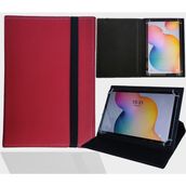 ZDN Case Lenovo Tab K11 11" Tablet Uyumlu Standlı Üniversal Kapaklı Tablet Kılıfı - Kırmızı