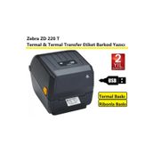 Zebra Zd 220 T Termal Etiket Barkod Yazıcı