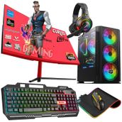 Zeiron Galaxy i5-10400F 16GB RAM 512GB SSD 6GB GTX 1660 Super FreeDOS 23.8 inç Monitör Oyun Bilgisayarı