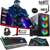 Zeiron SP23 Ryzen 5 3600 16GB RAM 1TB SSD 4GB RX 550 FreeDOS 23.8 inç Monitör Oyun Bilgisayarı