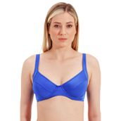 Zeki Kadın Bikini Üstü, Saks Mavi, 38 Beden