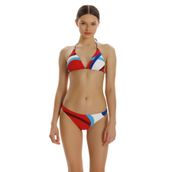 Zeki Üçgen Bikini Takımı, Renkli, 40 Beden