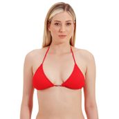 Zeki Üçgen Kırmızı Bikini Üst, 42 Beden, Kadın