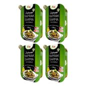 Zel Zeytinyağlı Yaprak Sarma Kuş Üzümlü, Türk Mutfağı, Hazır Yemek, 200 gr, 4 Adet