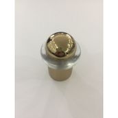 ZEMINE YERE MONTE KAPI STOPERI PARLAK SARI 5 CM.