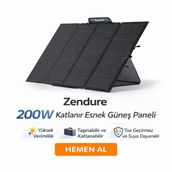 Zendure 200W Katlanır Esnek Güneş Paneli