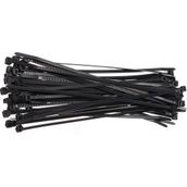 Zenith 3.6x300 mm Siyah 100 Adet Kablo Bağı Plastik ve Cırt Kelepçe