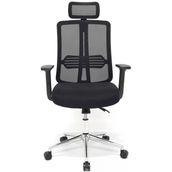 Zeon Büro Ofis Sistemleri // Comfort Black Krom Ofis Koltuğu Makam Koltuğu Çalışma Koltuğu