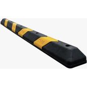 Zeplin Plastik Otopark Araç Stoperi 190 cm Reflektifli Siyah Sarı Yüksek Dayanımlı Set - Sarı - Siyah