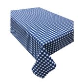 Zeren Home Lacivert Beyaz Kareli Dertsiz 160x220 cm Masa Örtü