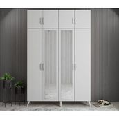 Zerka Concept Açelya Beyaz 180 cm M8 Portmanto