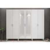 Zerka Concept Açelya Beyaz 208 cm M6 Portmanto