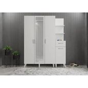 Zerka Concept Açelya M3 Beyaz 180 cm Portmanto
