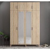 Zerka Concept Açelya Meşe 140 cm M8 Portmanto