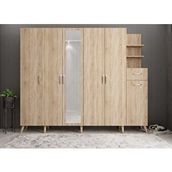 Zerka Concept Açelya Meşe 240 cm M7 Portmanto