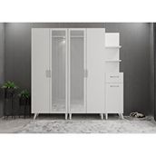Zerka Concept Melodi Beyaz 225 cm Portmanto