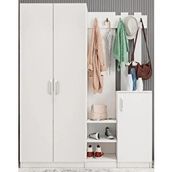 Zerka Concept Teos Beyaz 160 cm Portmanto