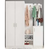 Zerka Concept Teos Beyaz 180 cm Portmanto