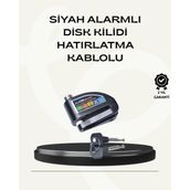 Zero Land Hnrlishp Çift Modlu 110DB Alarmlı Disk Kilidi Suya Dalı