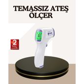 Zero Land Nrzsnt Kızılötesi Alından Temassız Ateş Ölçer Akıllı Sesli Uyarı - Çok Renkli