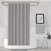 Zethome 0010 Jackline Gri Tek Kanat 1x120x200 cm Banyo Duş Perdesi