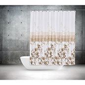 Zethome 4131 Tropik Çift Kanat Banyo Perdesi