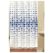 Zethome 4961 Evdy Tek Kanat Mavi 180x200 cm Duş Perdesi