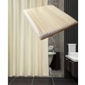 Zethome A200 1X180x200 cm Tropik Otel Tek Kanat Krem Banyo Duş Perdesi
