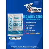 Zeus Nutrıtıon Iso Whey Zero Protein Tozu 33G-100 Adet Kurabiye