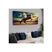 Zevahir KVS157 120x60 cm Saatli Kanvas Tablo