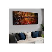 Zevahir KVS170 120x60 cm Saatli Kanvas Tablo