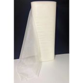 Zeymerade Krem Bohça Süsleme Tülü, Nişan Bohça Süsü, Kapı Doğum Günü Parti Süsleme Tülü, 100x300cm