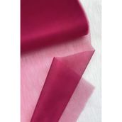 ZEYMERADE Vişne Çürüğü Bohça Süsleme Tülü, Nişan Bohça Süsü, Kapı Doğum Günü Parti Süsleme Tülü, 100x300cm