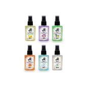 Zeytin Çiçeği & Safran & Beyaz Zambak & Tütün & Limon & Ice Fresh Kolonya 50 Ml Elegance 6'Lı Set