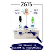 Zgts Blue Line Dermaroller 0.25mm Titanyum 192 Iğneli Derma Roller