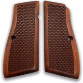 Zib Grips Silah Kabzası - Zig 14, Browning Hp, High Power 14, Dik Kasa, Browning Halkalı (Halka Için Kesim Yaptırmak Için Mesaj Atın), Halkasız ile Uyumlu - Meşe Renk - BRWHPMS004