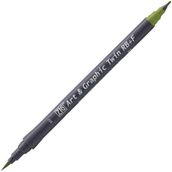 Zig 57 Art Graphic Olive Green Twin Marker Çizim Kalemi
