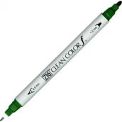 Zig Clean Color 040 Green Fırça Uçlu Marker Kalem