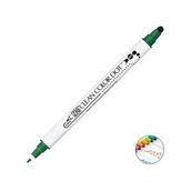 Zig TC-6100-040 Clean Color Dot Yeşil Çift Taraflı Kalem