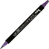 Zig TC-8100 Clean Color Dot 124 Çift Taraflı Metalik Mor Kalem